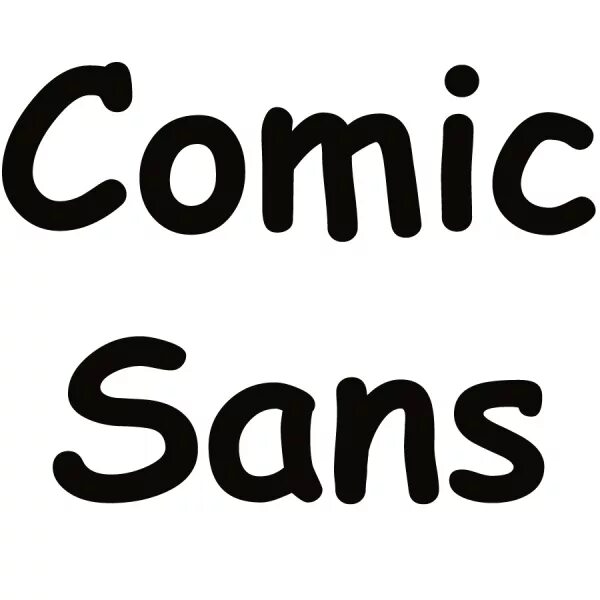 Шрифт sans