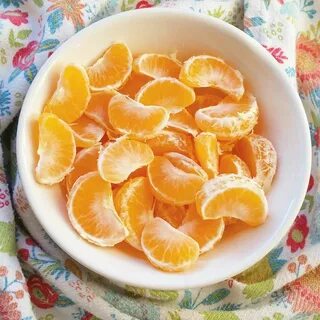 Очищенные мандарины