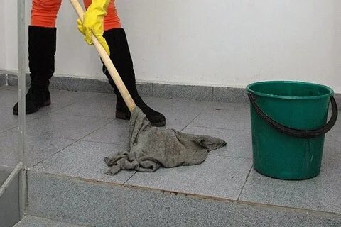 Мыло уборщице