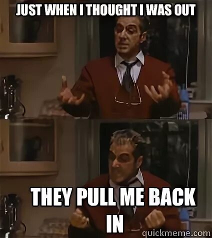 Just when i thought