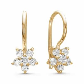 Детские сережки 585