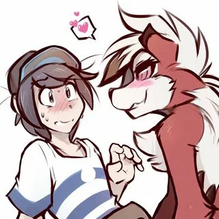 Furry petting