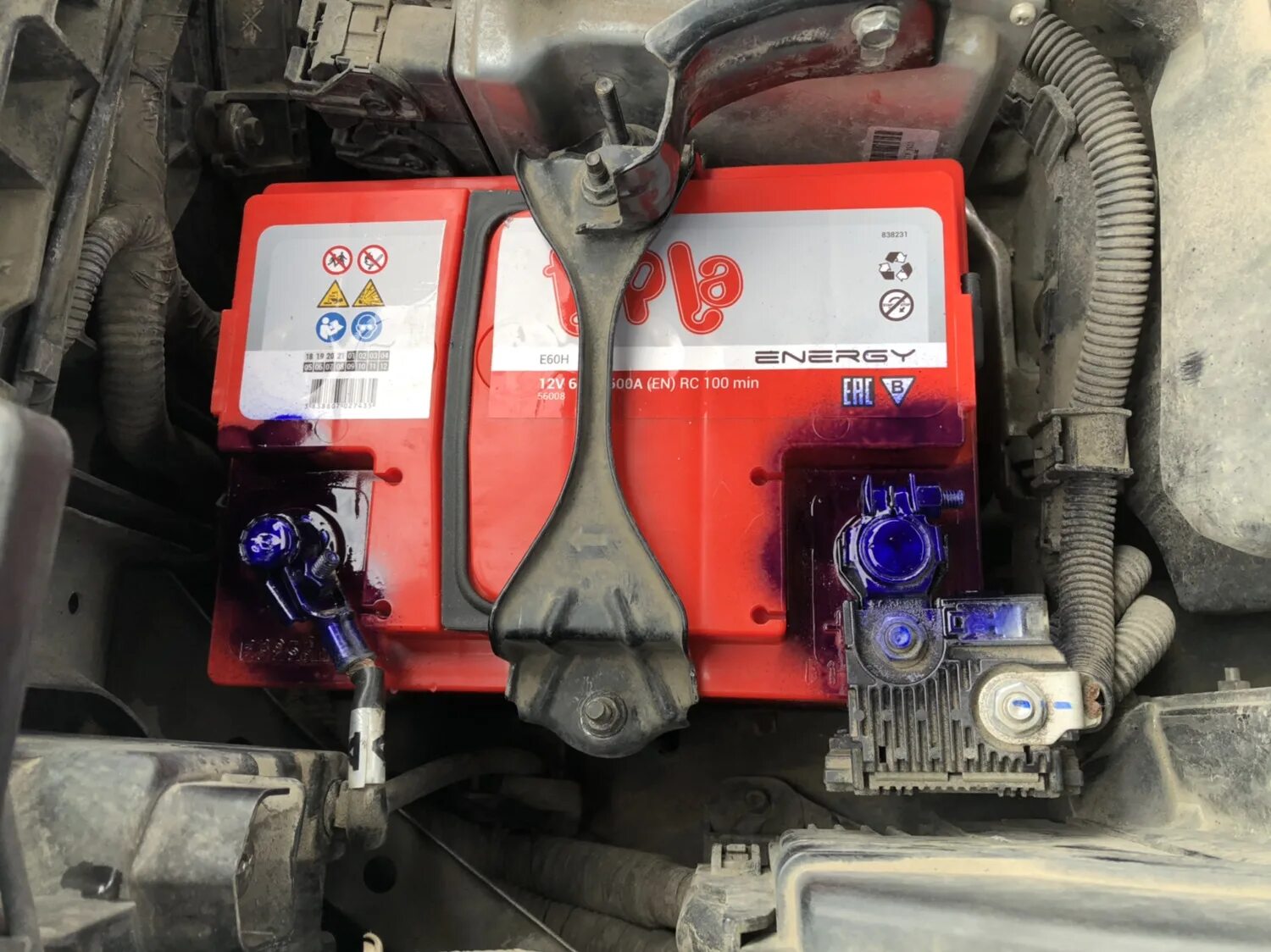 Замена АКБ - Nissan Murano II, 3,5 л, 2011 года расходники DRIVE2
