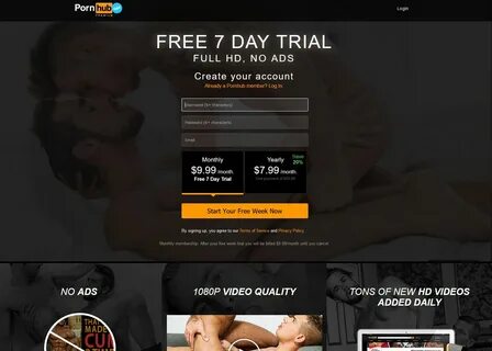 Porn hub free week