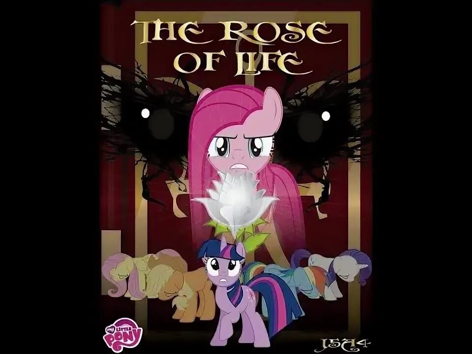 Роза жизни the rose of litle(комикс MLP creepypasta 1 часть) - YouTube