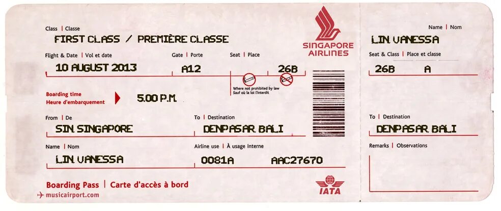 Ticket o. Etihad Airways Boarding Pass. The ticket to Bali. Ticket Major Bali. First class ticket.