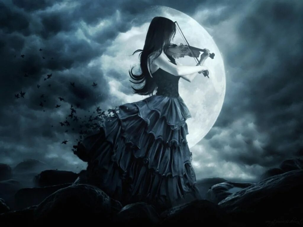 Dark life instrumental. Танго одинокого волка ....ZHENYAЕВГЕНИЯ. Девушка-Луна. Девушка под луной. Девушка Луна фэнтези.