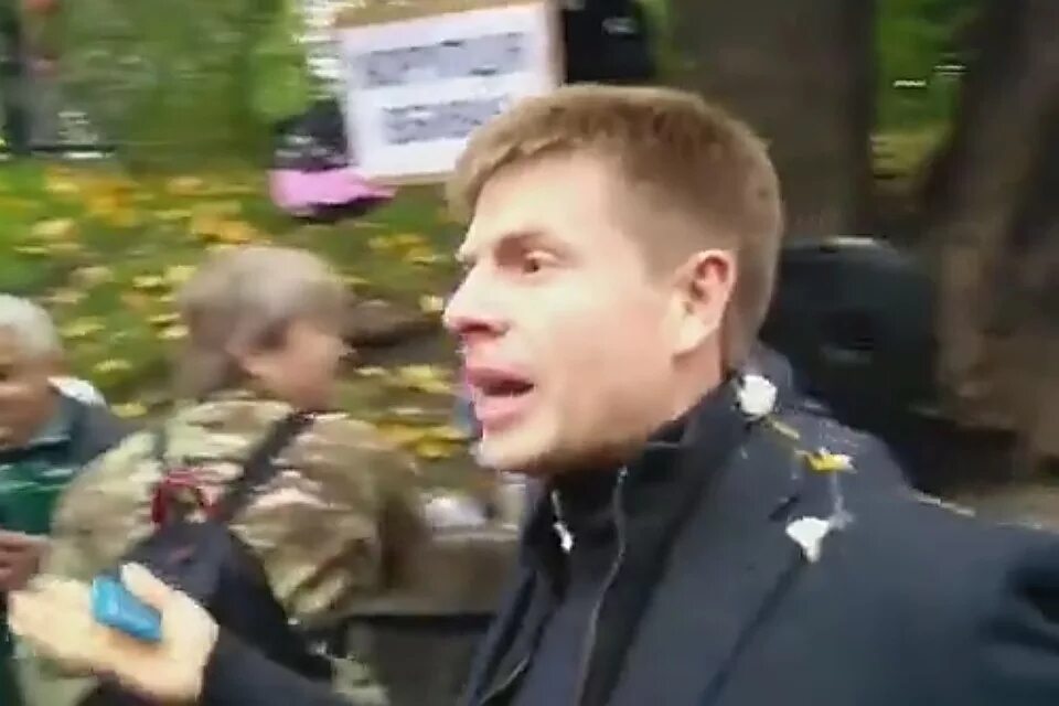 Гончаренко в Крыму побили.