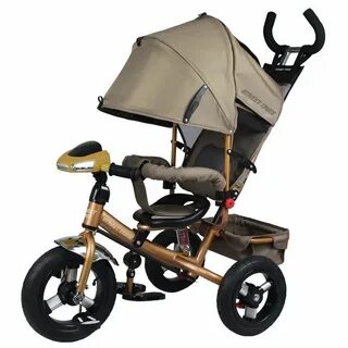 Велосипед трехколесный с ручкой trike