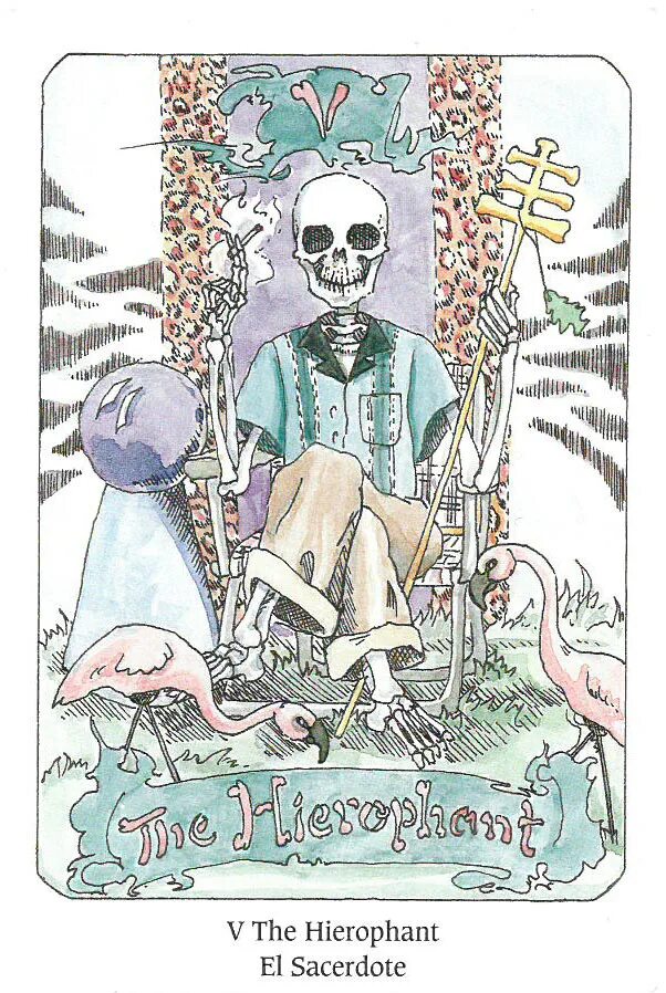 Карты таро мертвых. The Hierophant Таро. Tarot of the Dead — Таро мертвых. Карта Таро Иерофант. Таро хиппи Иерофант.