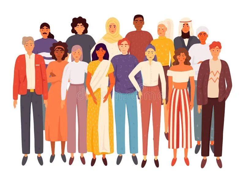 Люди разных рас вместе. Мультикультурные группы иллюстрации. Рисунок группы люди в цвете. Мультикультурное разнообразие иллюстрация вектор.