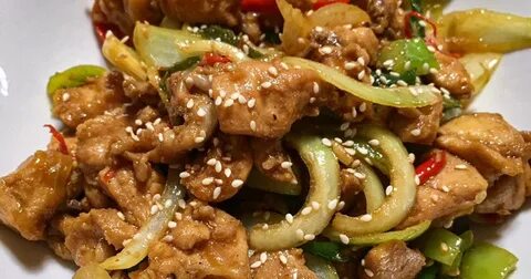 Свинина терияки с овощами рецепт
