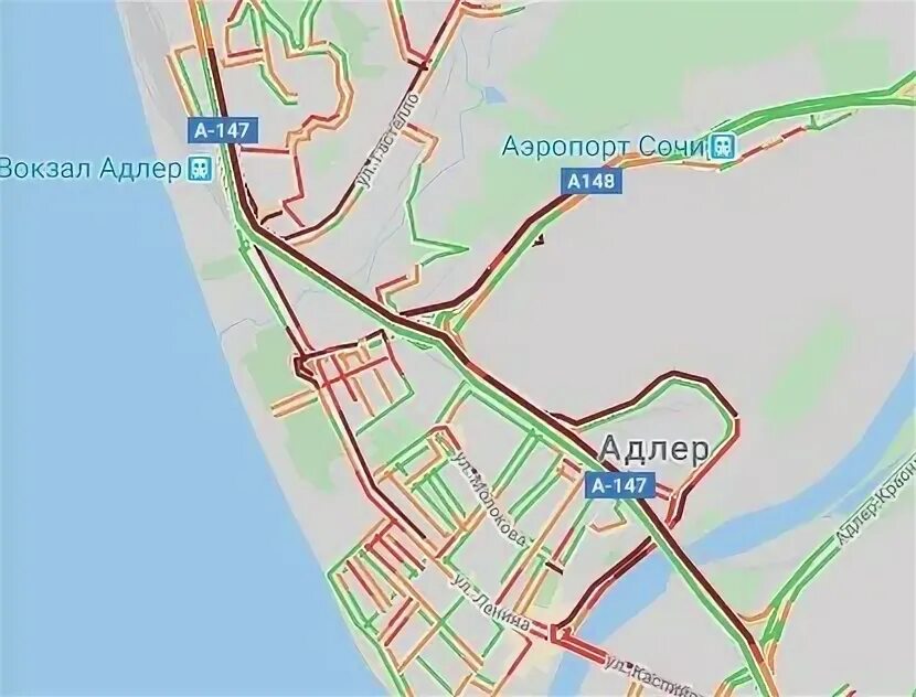 Туапсе пробки сейчас