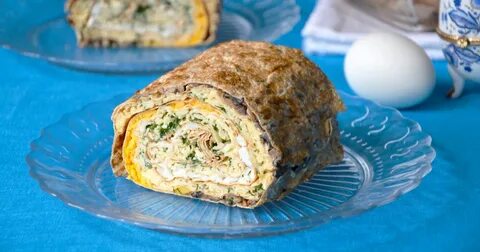 Рулет из печени в духовке с начинкой