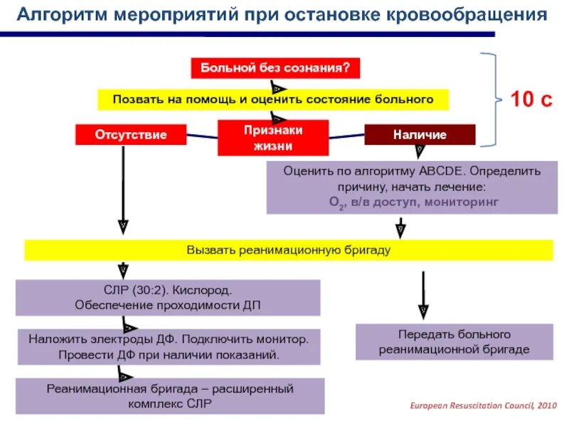 Нарушение кровообращения первая помощь. Алгоритм оказания первой помощи при отсутствии кровообращения. Сердечно-легочная реанимация алгоритм. Алгоритм оказания помощи при внезапной остановки кровообращения. Неотложная помощь при внезапной остановке кровообращения алгоритм.