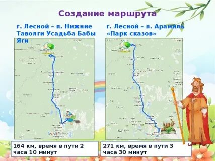 Маршрут леса