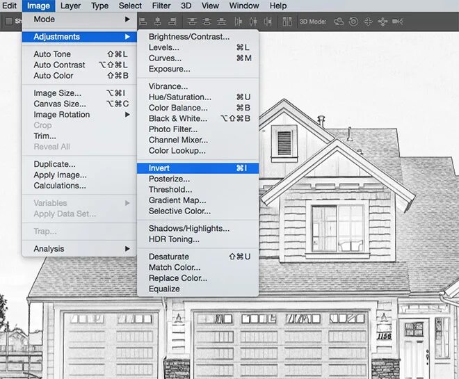 How To Create a Blueprint Effect in Adobe Photoshop