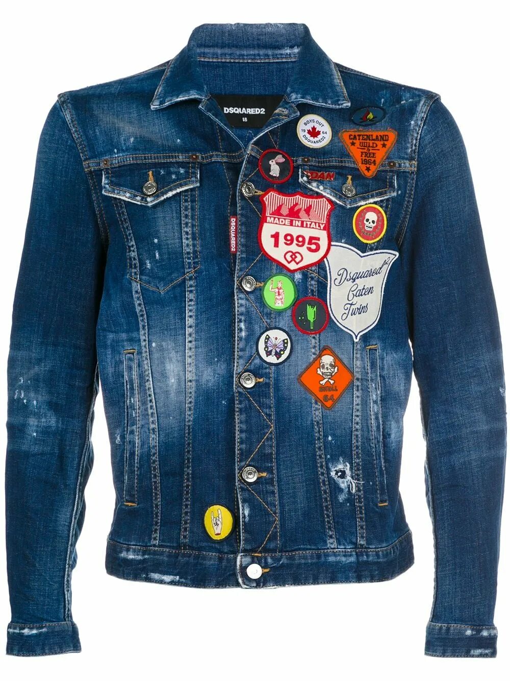 Patch jacket