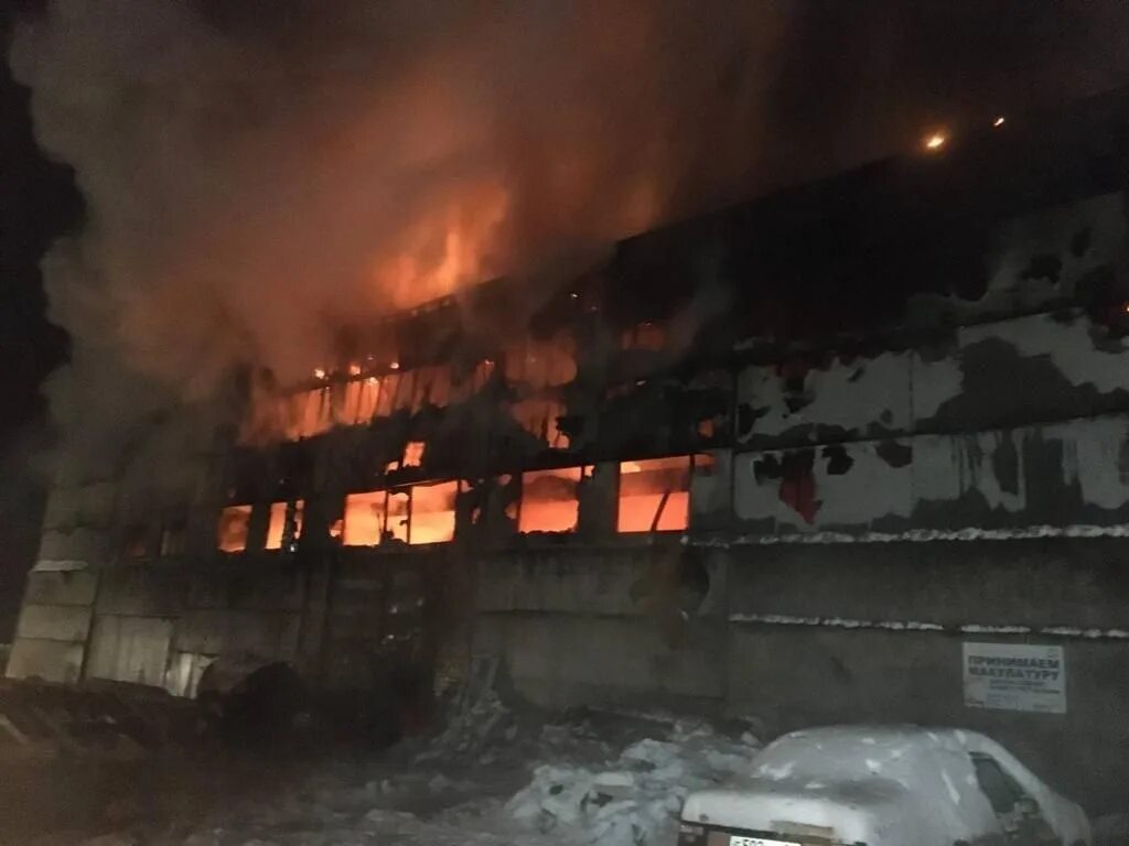 В каком городе сгорел валберис