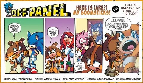 Sonic boom comics