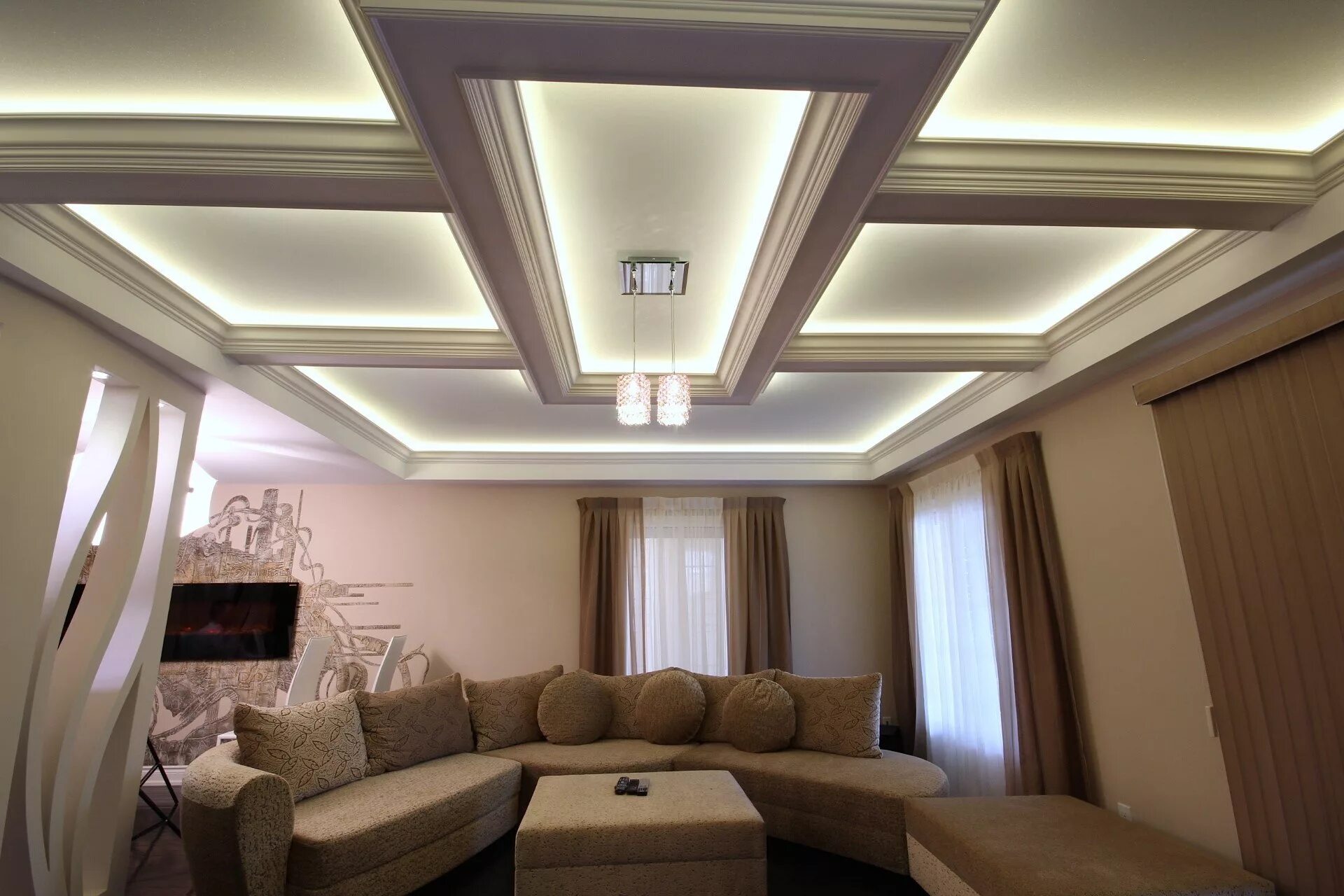 Ceiling. Кессонный потолок из гипсокартона. Потолки Кессонные типа ГП-3. Кессонный потолок ГКЛ. Кессонные потолки из гипсокартона в интерьере.