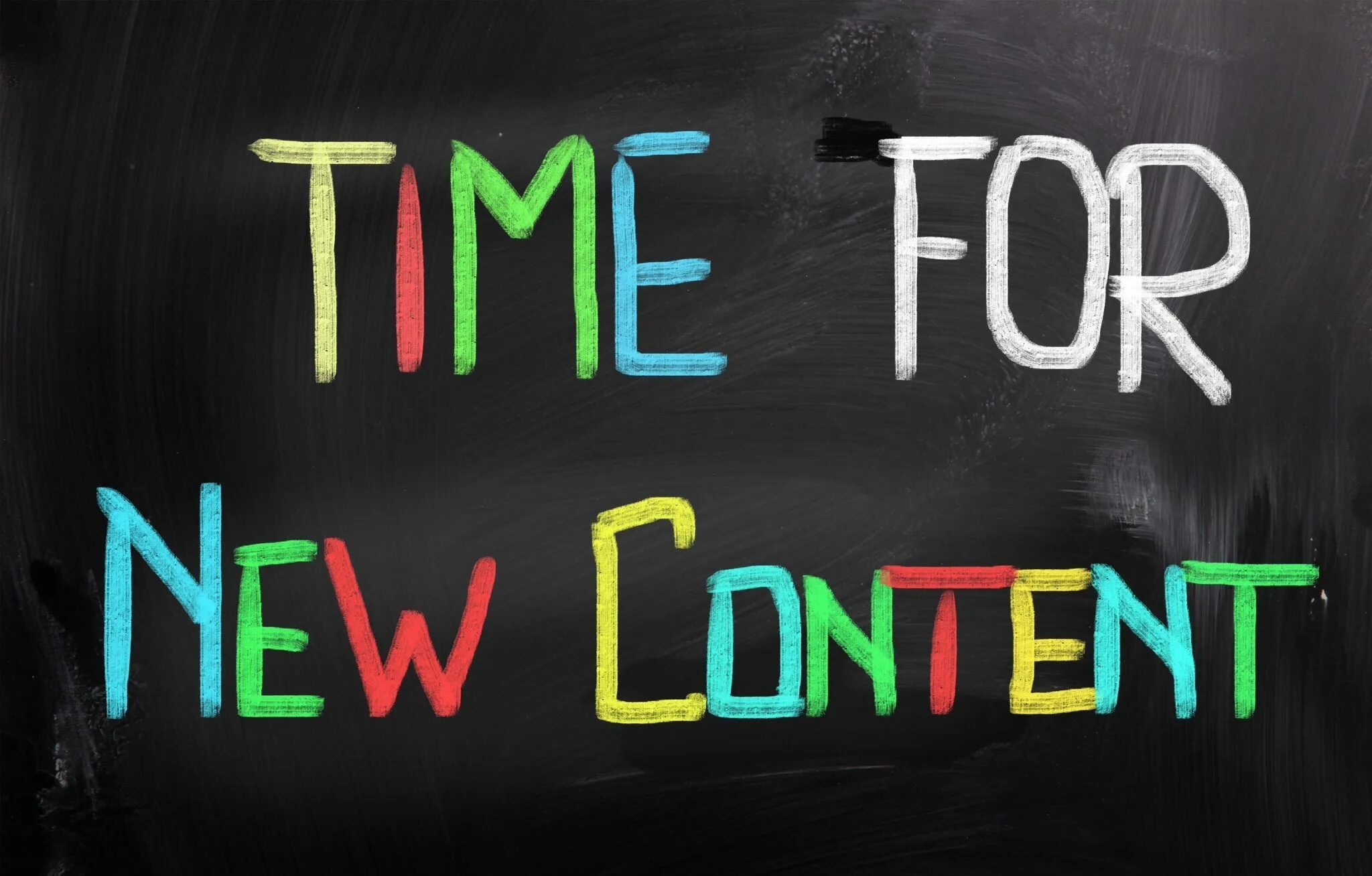 New content is here