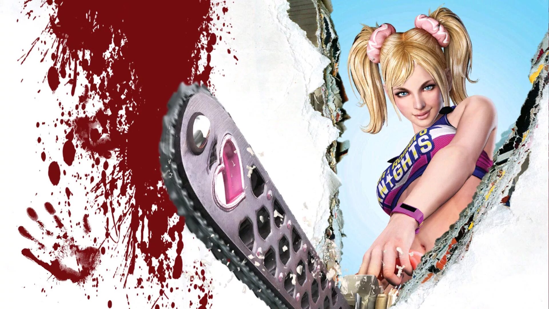 Lollipop Chainsaw бензопилы. Lollipop Chainsaw Xbox 360. Игра Lollipop Chainsaw.