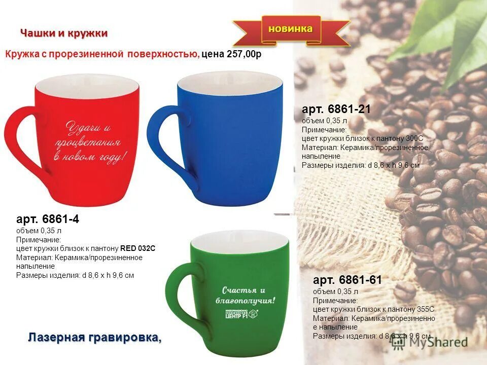 Разница между чашка и кружка