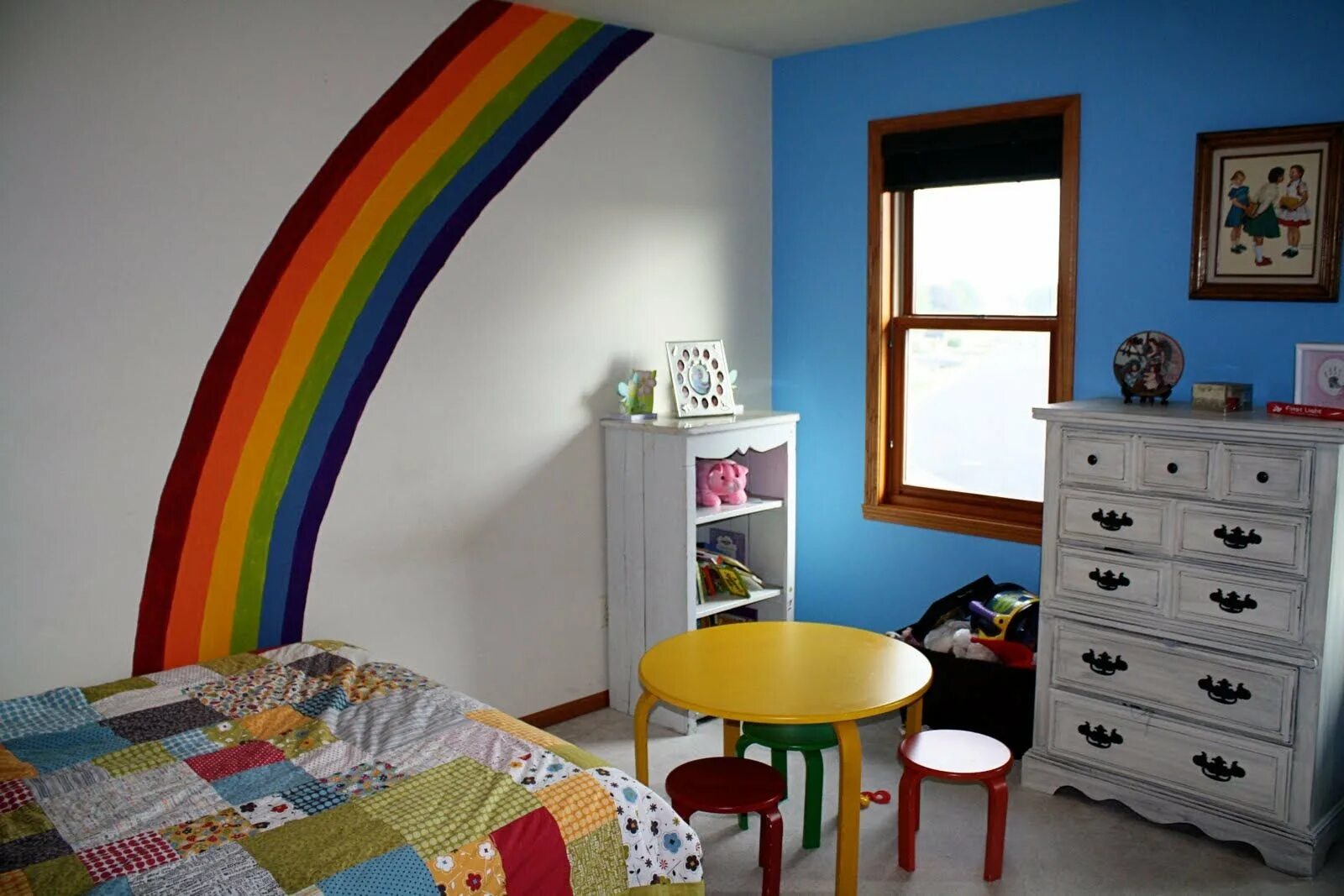 радуга стилей. радуга стилей. радуга в детской комнате. радужные одежды. радужная комната для девочки.