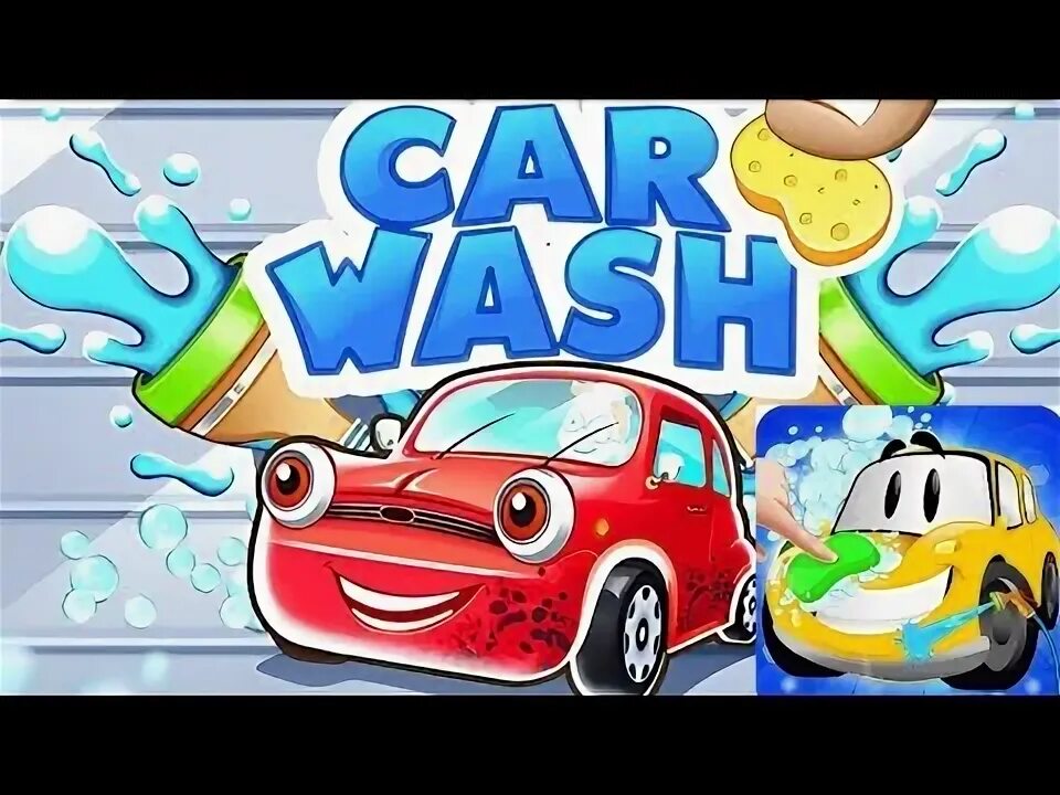 Игра моем автомобиль. Игра мойка car wash. мойка машин детьми. игра автомойка для детей.