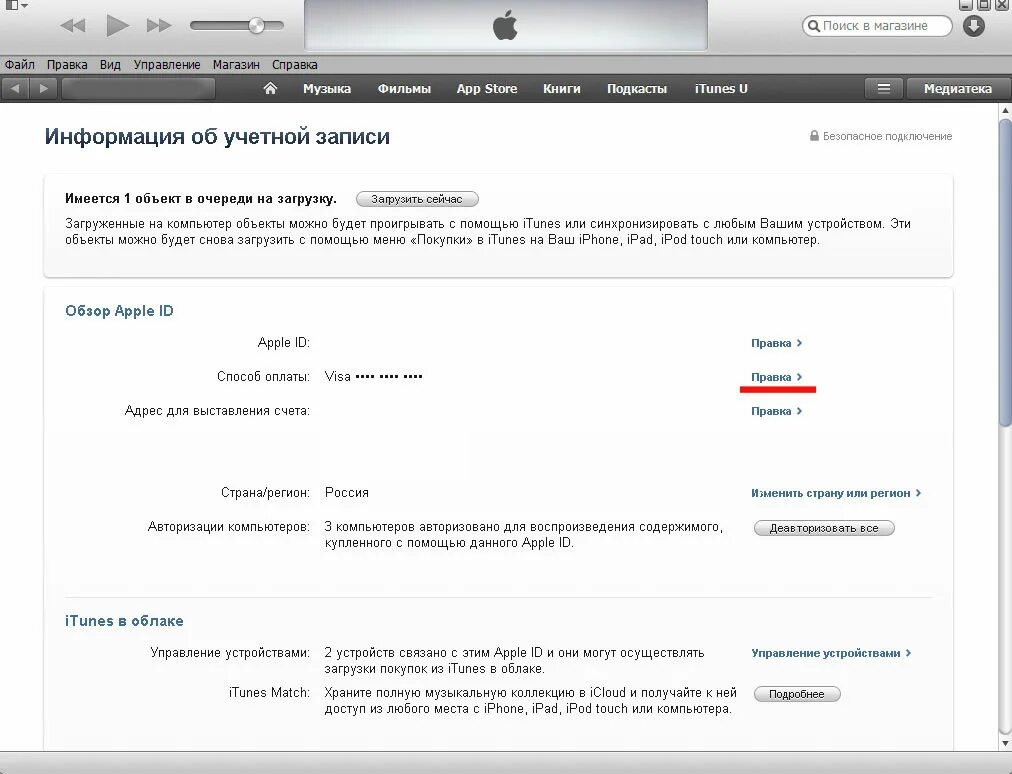 Как отвязать карту. Как отвязать карту от учетной записи Apple ID.