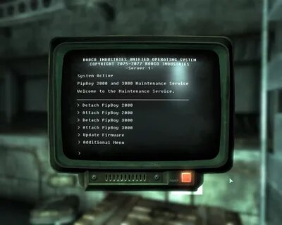 Fallout 3 экран