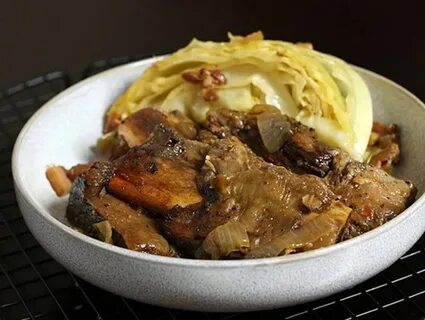 Говядина с капустой и картошкой