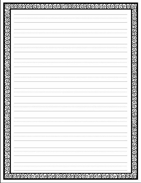 A blog with tips, ideas and freebies for first grade. Kindergarten writing paper