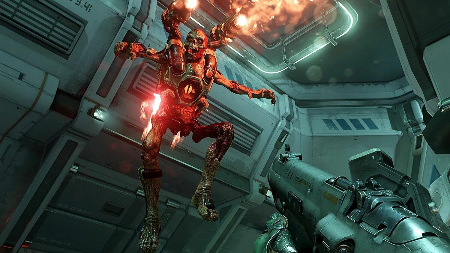 Doom 4. Doom 2016 screenshots.