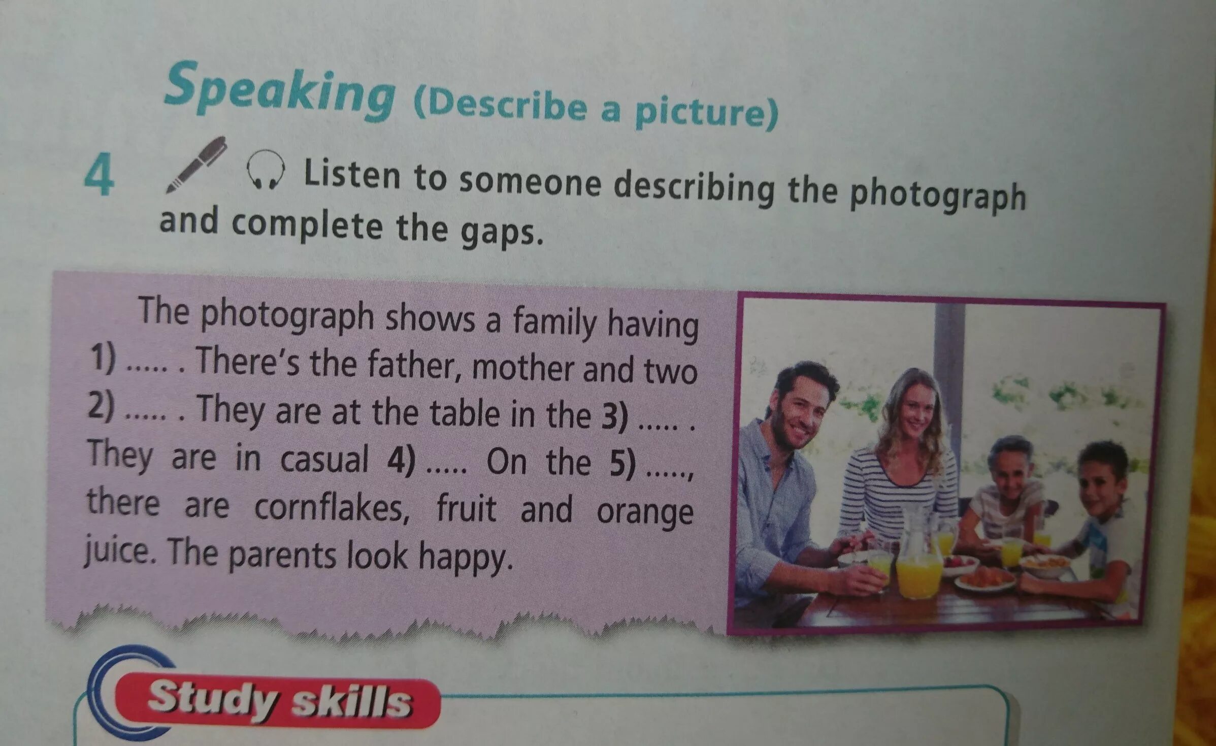 Listen and complete the gaps. Listen and complete the gaps 6 класс. Complete the gaps иконка. Describing a picture Health Су. Read the dialogue and complete gaps