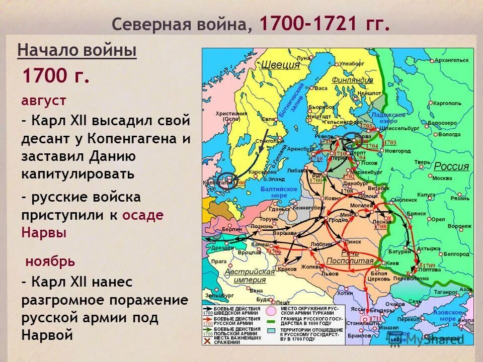 Россия в северной войне 1700 1721