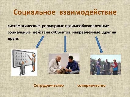 Виды субъектов социального взаимодействия