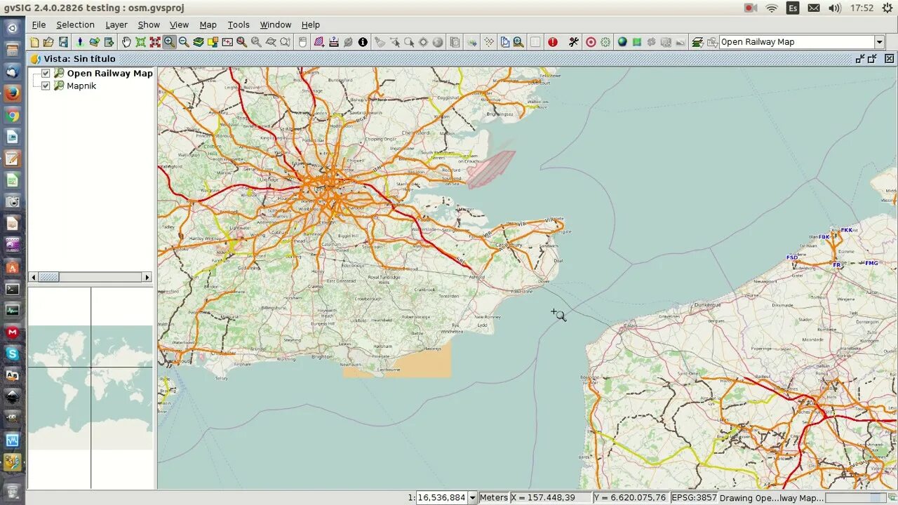Тотальная карта. Open Railway Map. Mapnik карты.