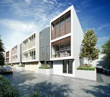 Town house building