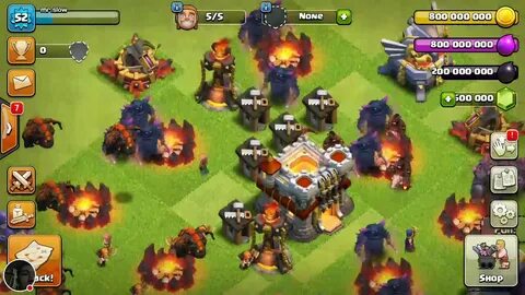 Null clash of clans последняя версия