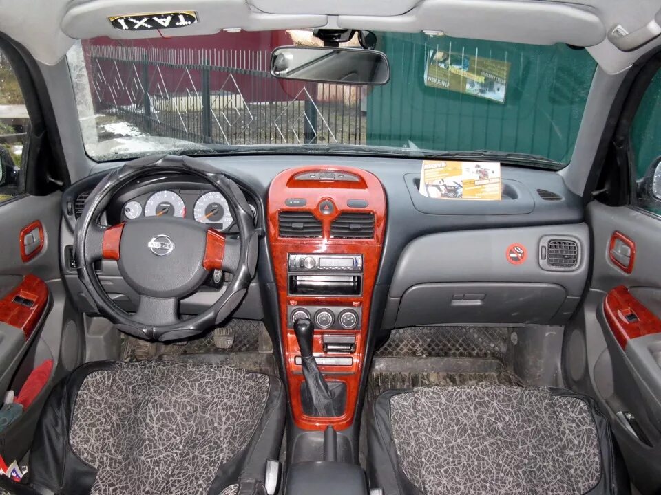 Новый подлокотник) - Nissan Almera Classic (B10), 1,6 л, 2007 года тюнинг DRIVE2