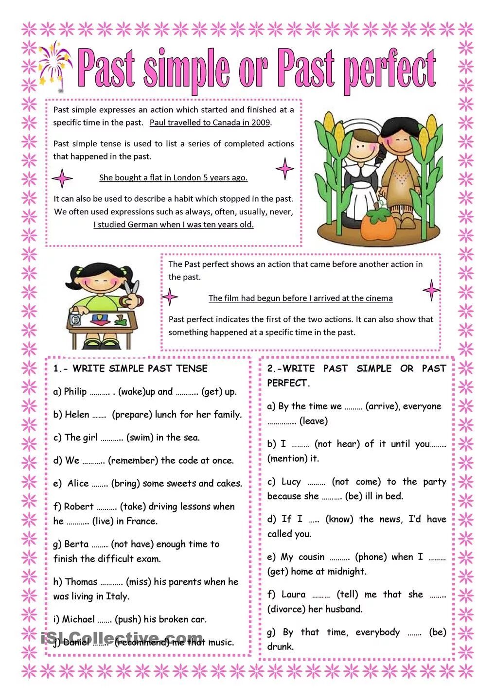 Past simple past perfect worksheets pdf. Past simple vs past perfect Worksheets. Present perfect vs past simple exercise. Present perfect past simple упражнения. Past simple present perfect past perfect упражнения.