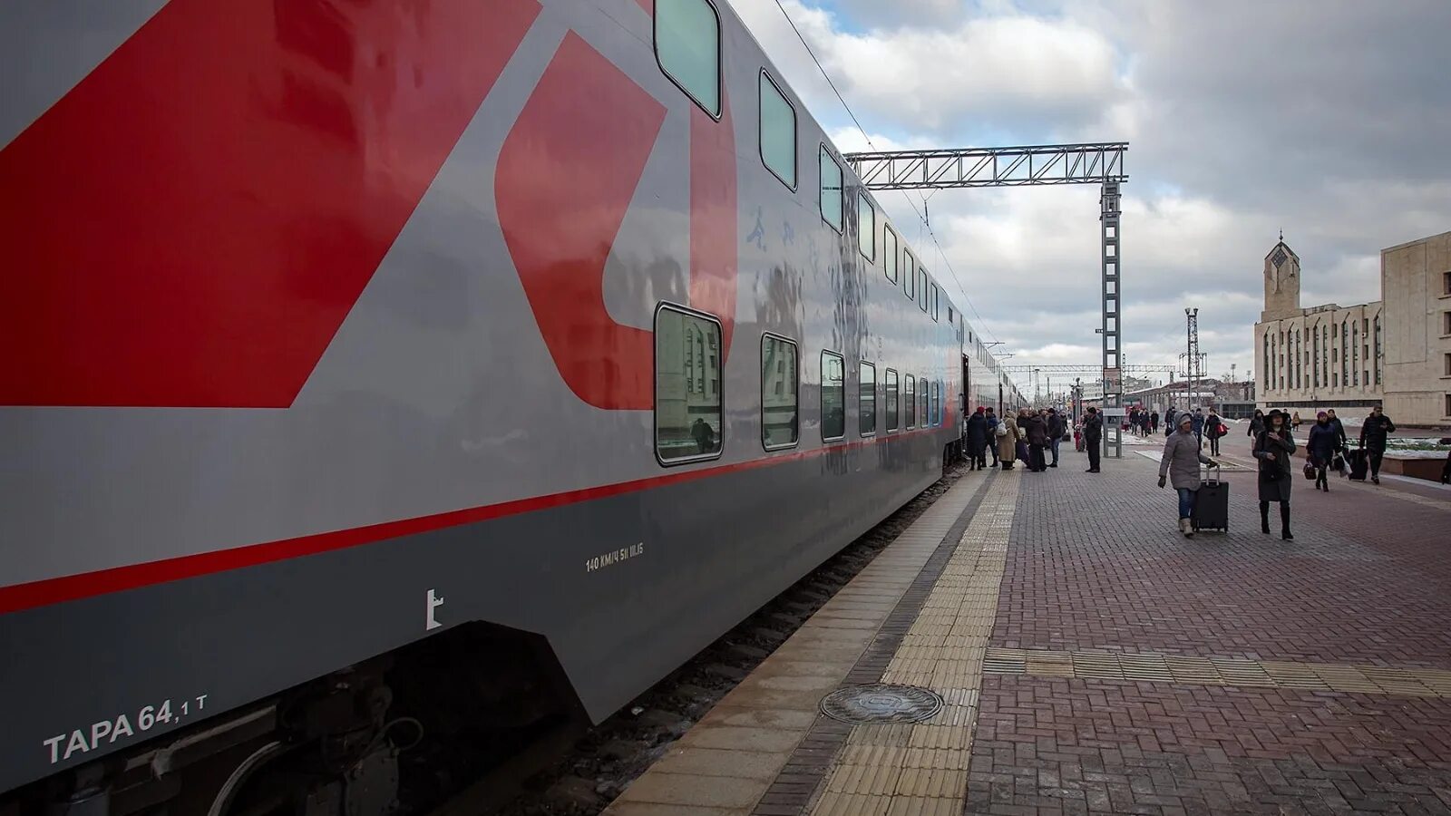 Казанский двухэтажный поезд