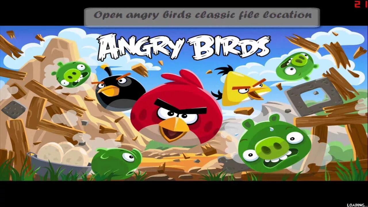 Angry birds versions. Игра Angry Birds Classic. Angry Birds Classic v 2.1.1. Angry Birds 1 игра. Энгри бердз первая игра.