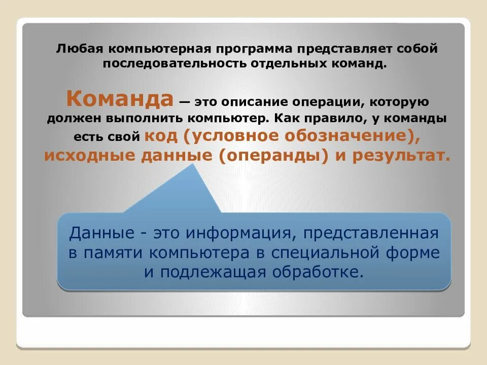 Что представляет собой программа. Последовательность работы компьютера. Операции которую должен выполнить компьютер. Выполнение программ компьютером. Операции должны быть выполнены в