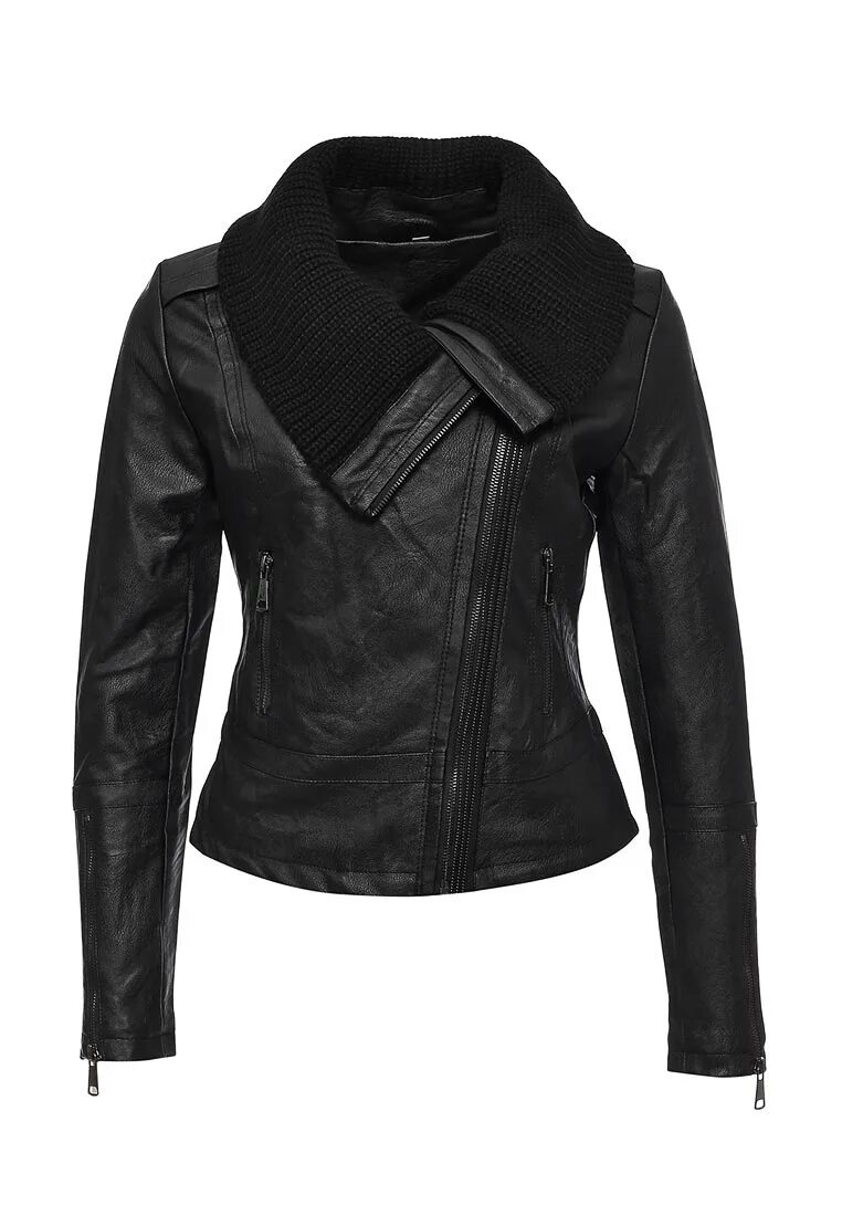 B style. B. style куртка кожаная. модель кожаной женской куртки b1724. куртка кожаная с вязаным воротником. кожаная куртка с трикотажным воротником.