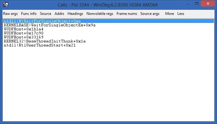 Debug users
