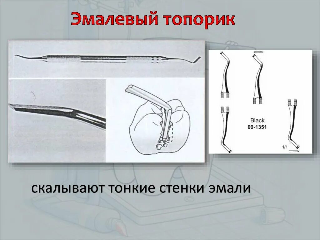 Эмалевый. Эмалевый топорик. Эмалевый нож топорик. Топорик стоматология. Эмалевый нож стоматологический рисунок.