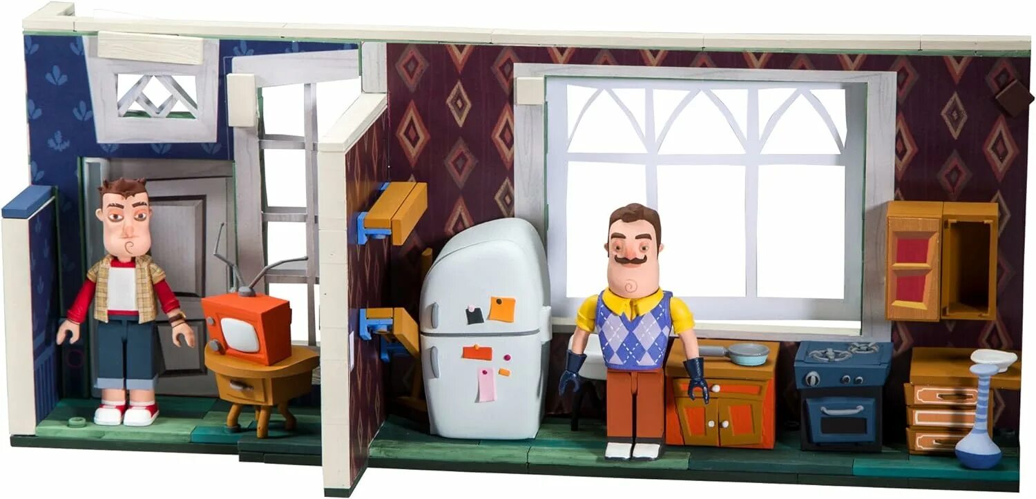 MCFARLANE Toys hello Neighbor конструктор. Привет сосед покупки